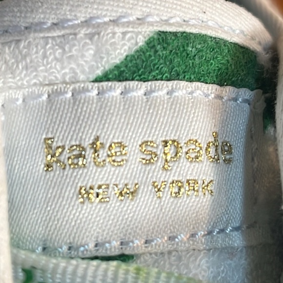 Keds x Kate Spade Kickstart Terry Sneakers green white striped Christmas size 7 - Picture 6 of 12